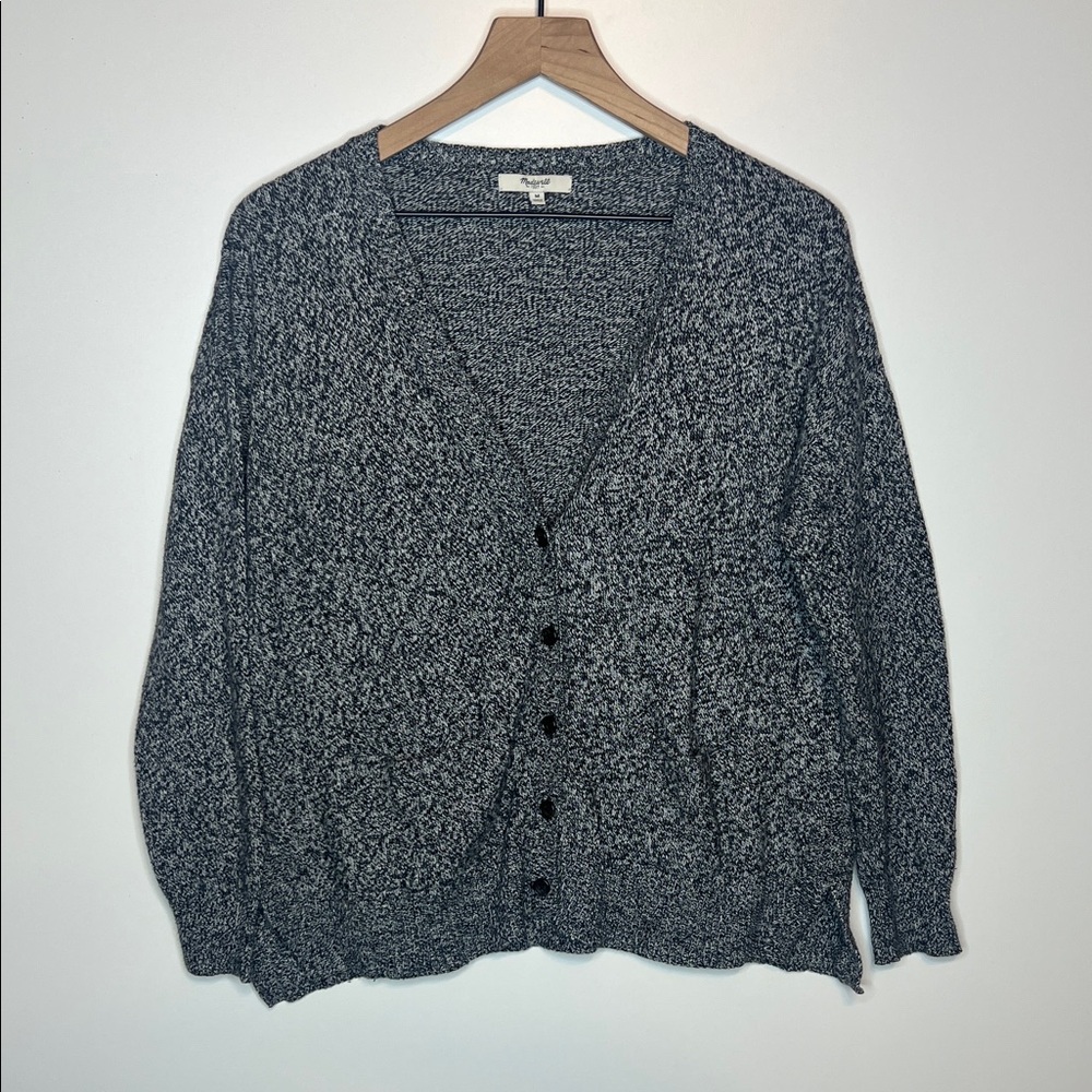 Madewell Landscape button up cardigan sweater